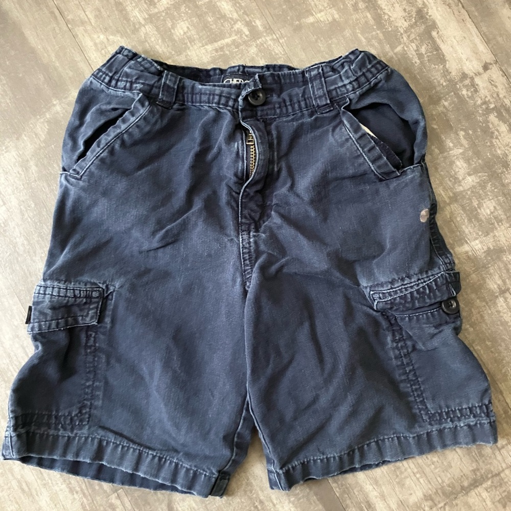 Boys Blue Cargo Shorts